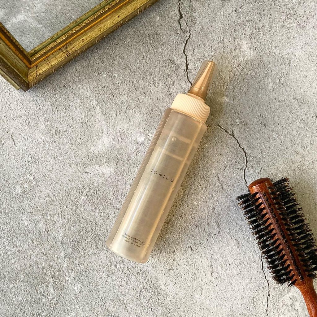 プレミアムイオン クイックリペアウォーター （毛髪美容補修水）/IONICO/洗い流すヘアトリートメントを使ったクチコミ（2枚目）
