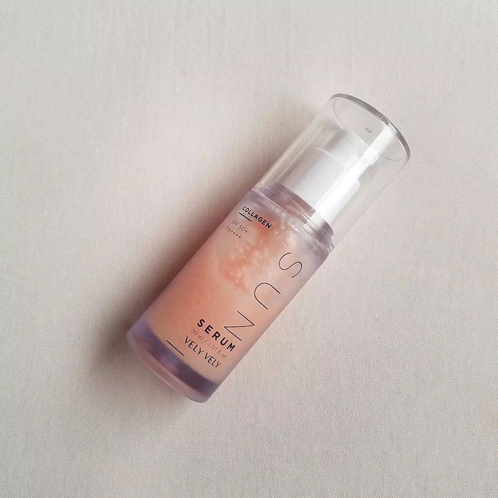 ハリケアコラーゲンサンセラム/VELY VELY/日焼け止めジェルを使ったクチコミ(1枚目)