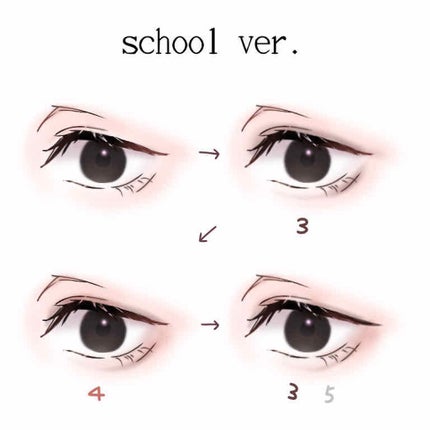 UR GLAM BLOOMING EYE COLOR PALETTE/U R GLAM/アイシャドウパレットを使ったクチコミ(3枚目)