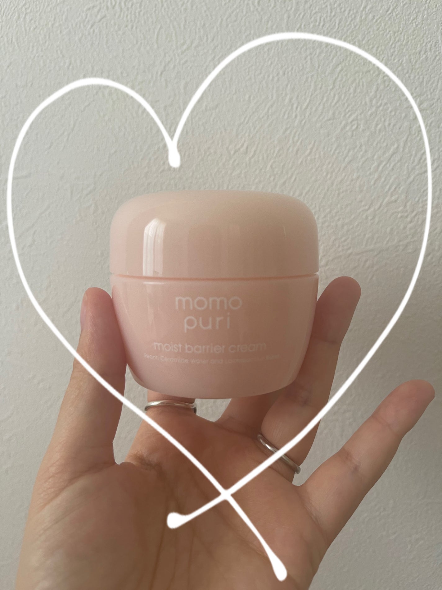 潤いバリアクリーム/ももぷり/フェイスクリームを使ったクチコミ(1枚目)