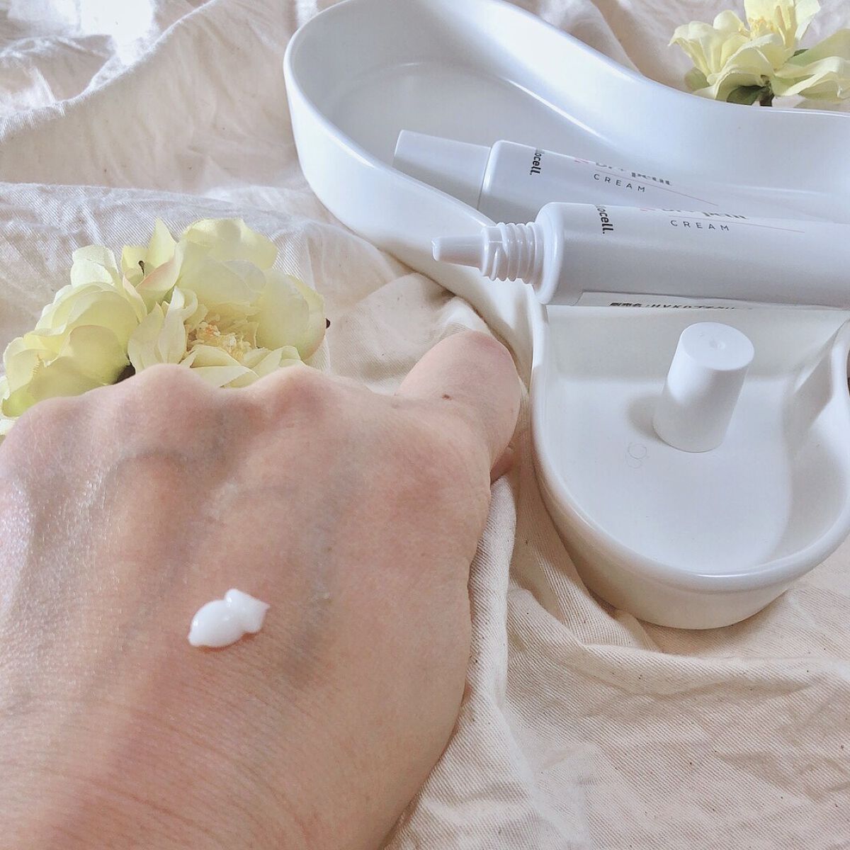 ビタミンKドクタープチクリーム/hellocell/アイケア・アイクリームを使ったクチコミ（3枚目）