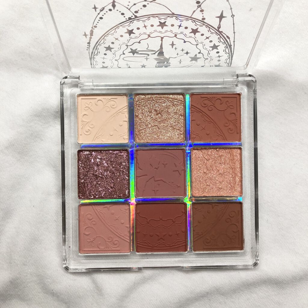 クォーツ 9色アイシャドウパレット(ドリームランドアイシャドウ)/ZEESEA/アイシャドウパレットを使ったクチコミ（3枚目）