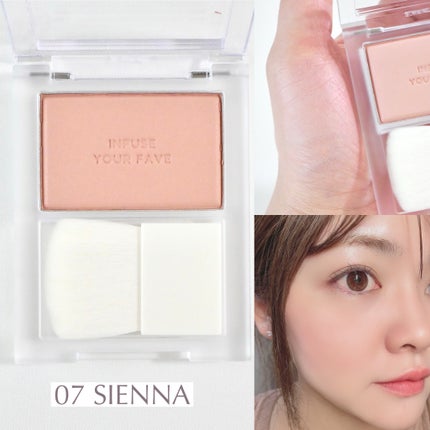 マイフェイブ インフュージング ブラッシュ/HOLIKA HOLIKA/パウダーチークを使ったクチコミ(8枚目)