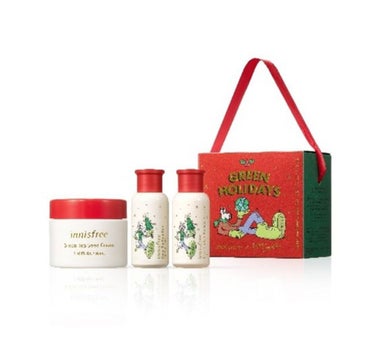 グリーンティーシード  クリーム スペシャルセット 2021 Green Holidays Edition innisfree