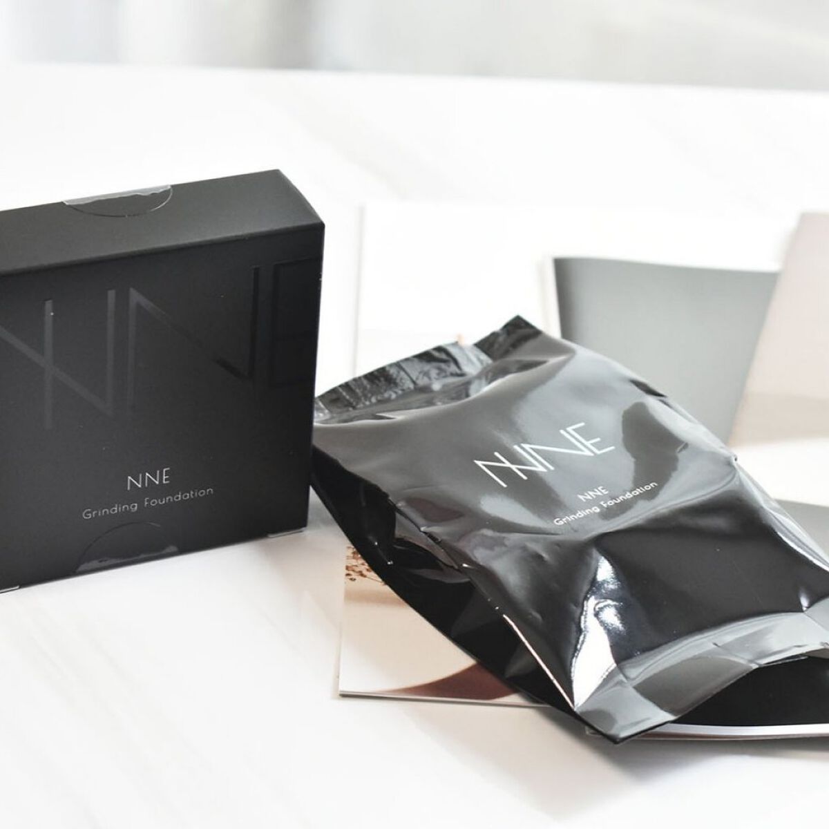 NNEグラインディングファンデーション/NNE/その他ファンデーションを使ったクチコミ(7枚目)