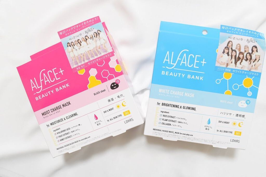 モイストチャージマスク/ALFACE+/シートマスク・パックを使ったクチコミ（1枚目）