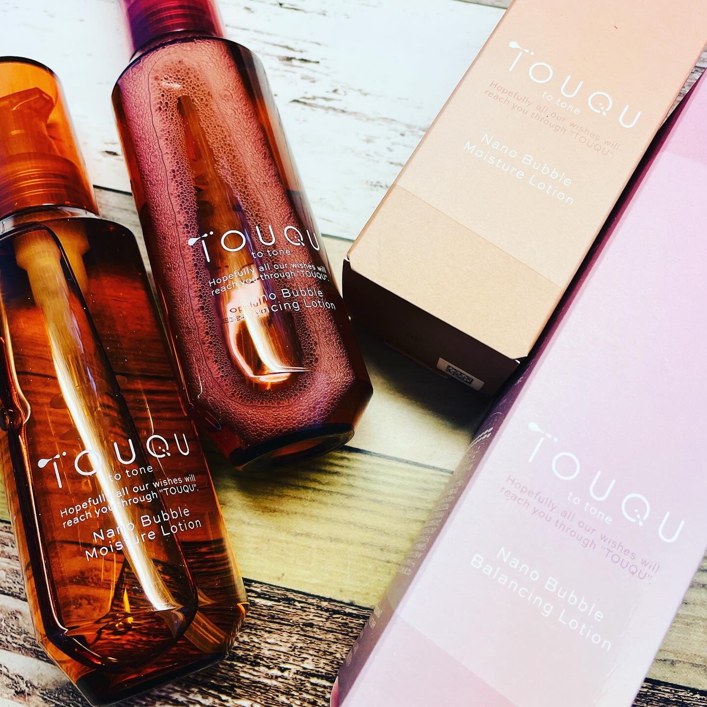 TOUQU to tone ナノバブル バランシングローション 本体（125mL）/TOUQU to tone/化粧水を使ったクチコミ（1枚目）