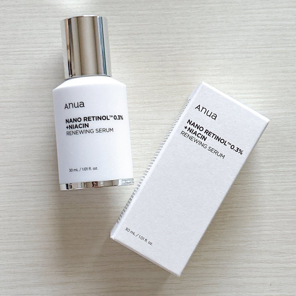 レチノール0.3 ナイアシンリニューイングセラム/Anua/美容液を使ったクチコミ（1枚目）