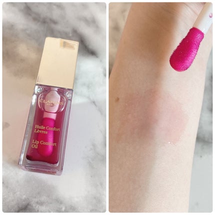 コンフォート リップオイル /CLARINS/リップグロスを使ったクチコミ(1枚目)