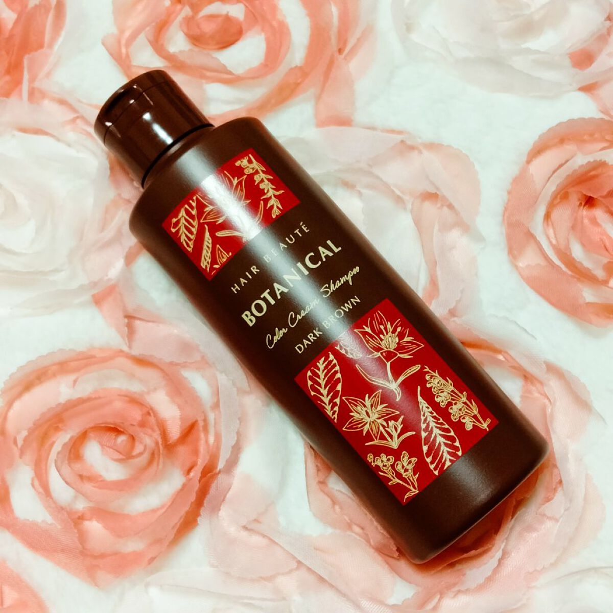 ボタニカルカラークリームシャンプー/ヘアボーテ/市販シャンプーを使ったクチコミ（3枚目）