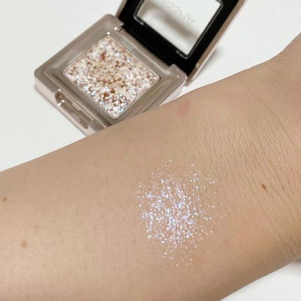 グリッタープリズム シャドウ/MISSHA/グリッターを使ったクチコミ(4枚目)