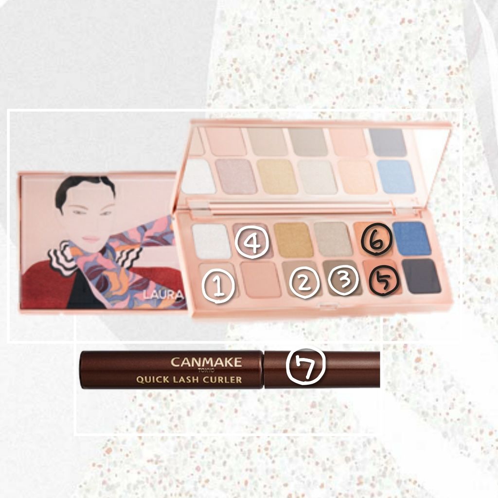 ギルディッド アーティストリー アイ シャドウ パレット/ローラ メルシエ/アイシャドウパレットを使ったクチコミ（1枚目）