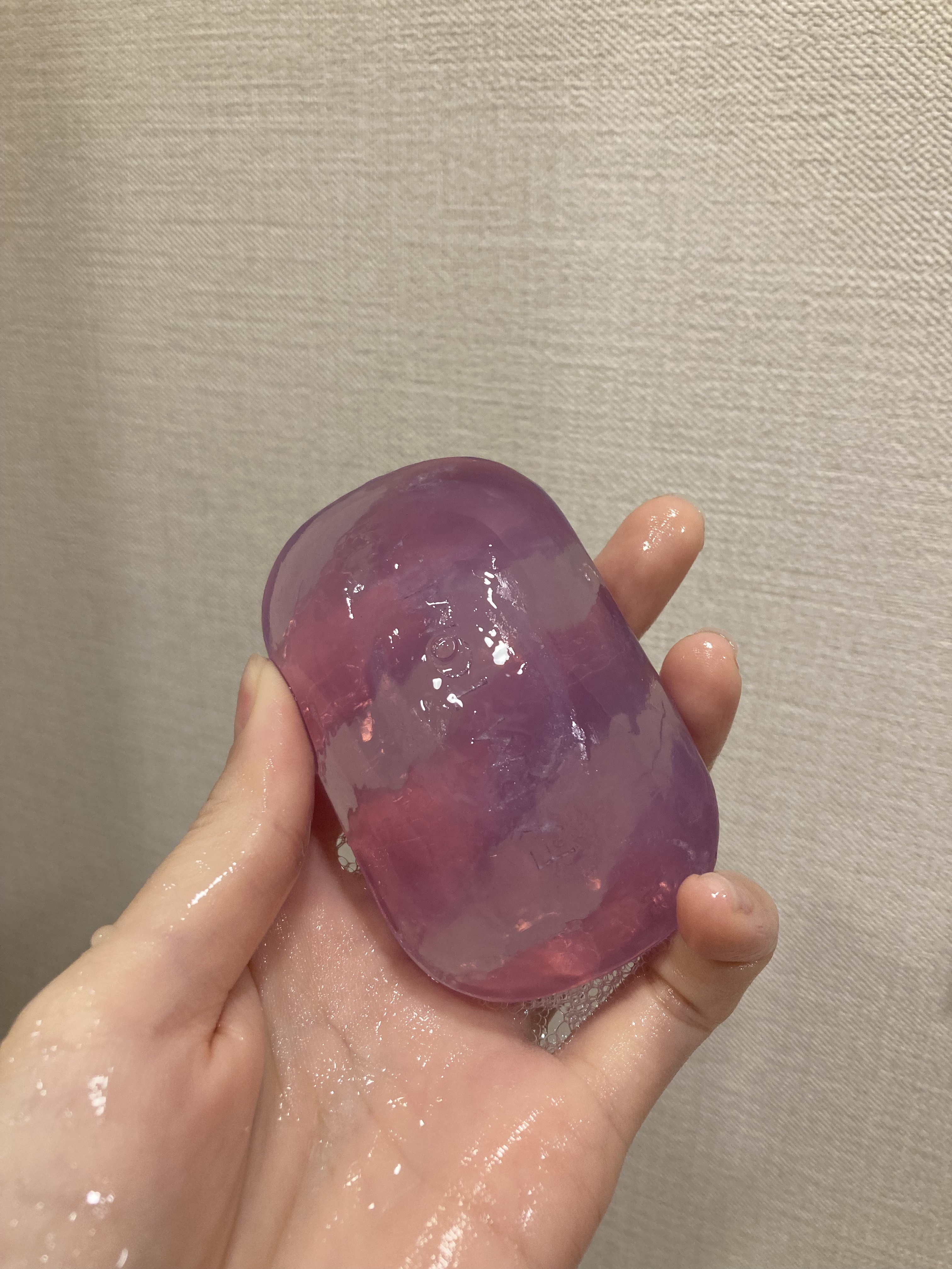 ラベンダー　化粧石けん　フロム/ファーム富田/洗顔石鹸を使ったクチコミ（3枚目）