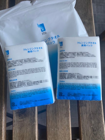 クレンジングタオル携帯パック/ITO/クレンジングタオルを使ったクチコミ(4枚目)