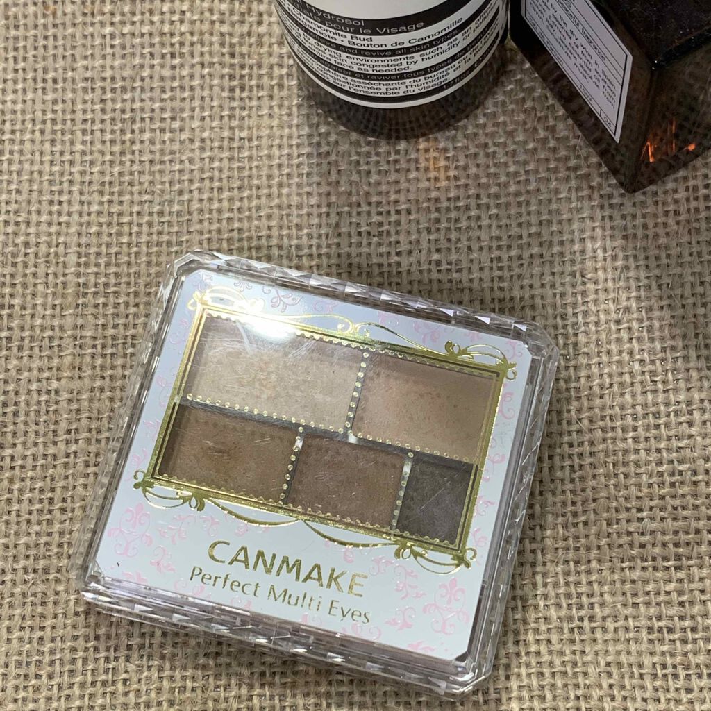 パーフェクトマルチアイズ/キャンメイク/アイシャドウパレットを使ったクチコミ(1枚目)