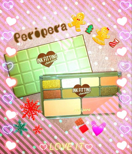 インク フィッティング カラー パレット/PERIPERA/アイシャドウパレットを使ったクチコミ(1枚目)