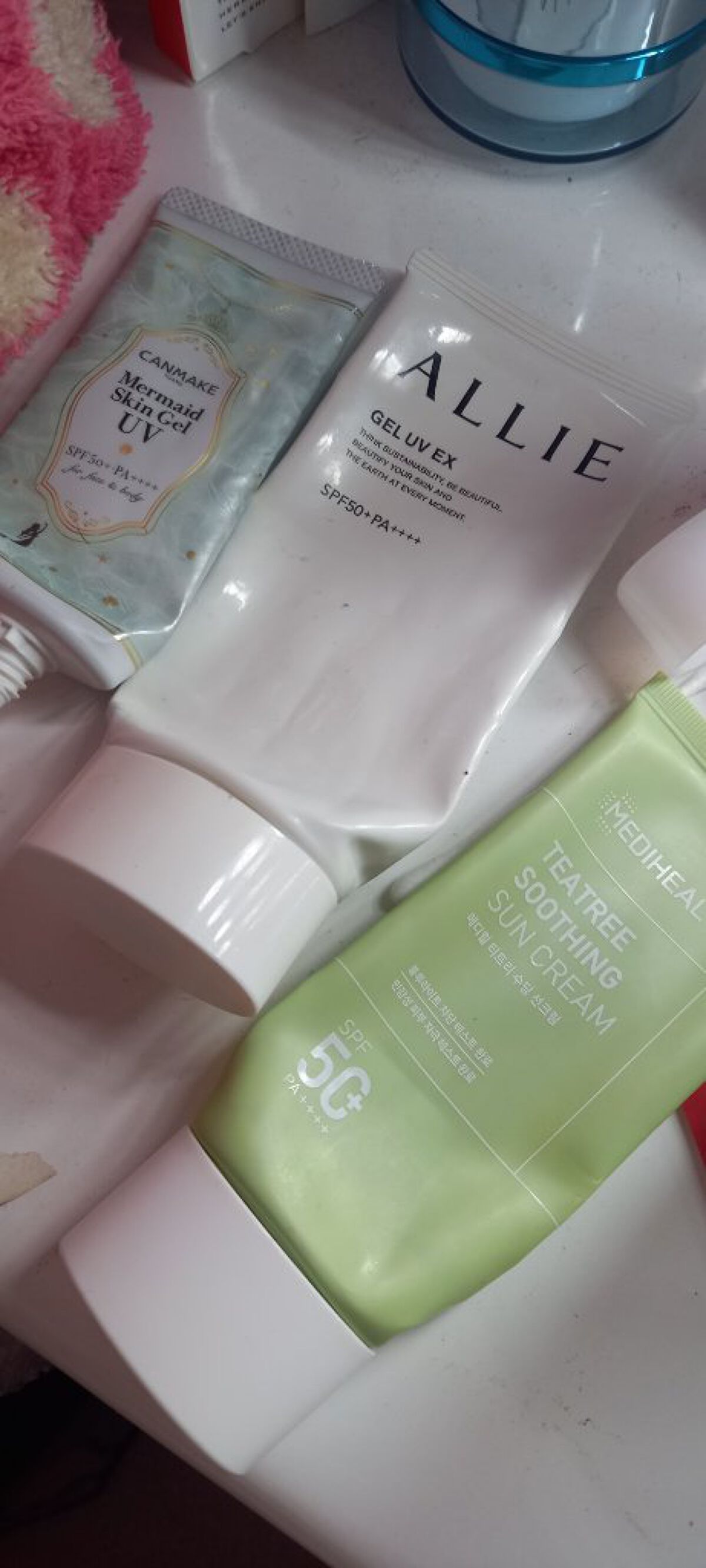 アリィー　クロノビューティ　フェイシャルジェルＵＶ　ＥＸ/アリィー/日焼け止めジェルを使ったクチコミ（2枚目）