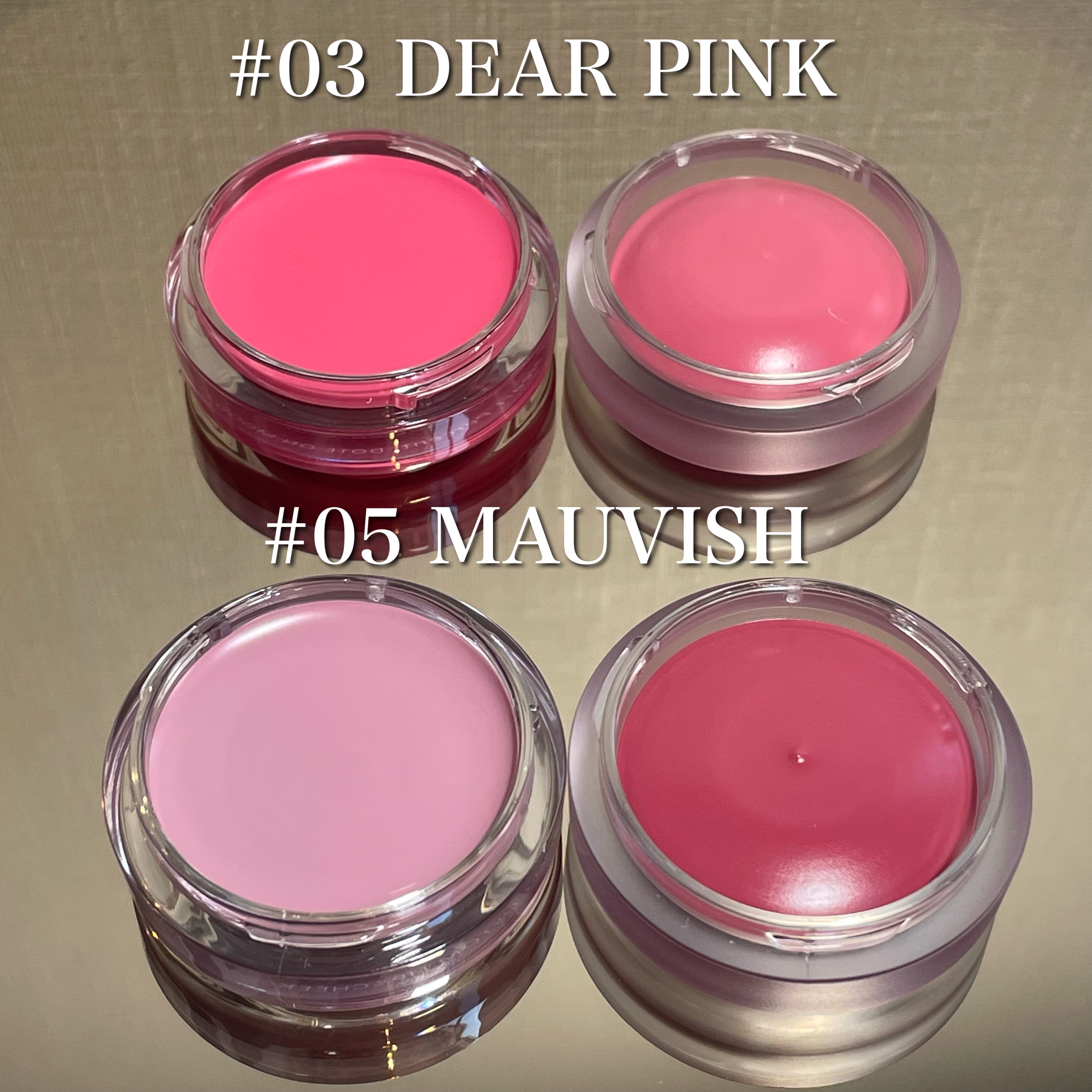 ドットオンムード・カスタム・リップアンドチーク 03 DEAR PINK _TONE MOOD/Heart Percent/ジェル・クリームチークを使ったクチコミ（3枚目）