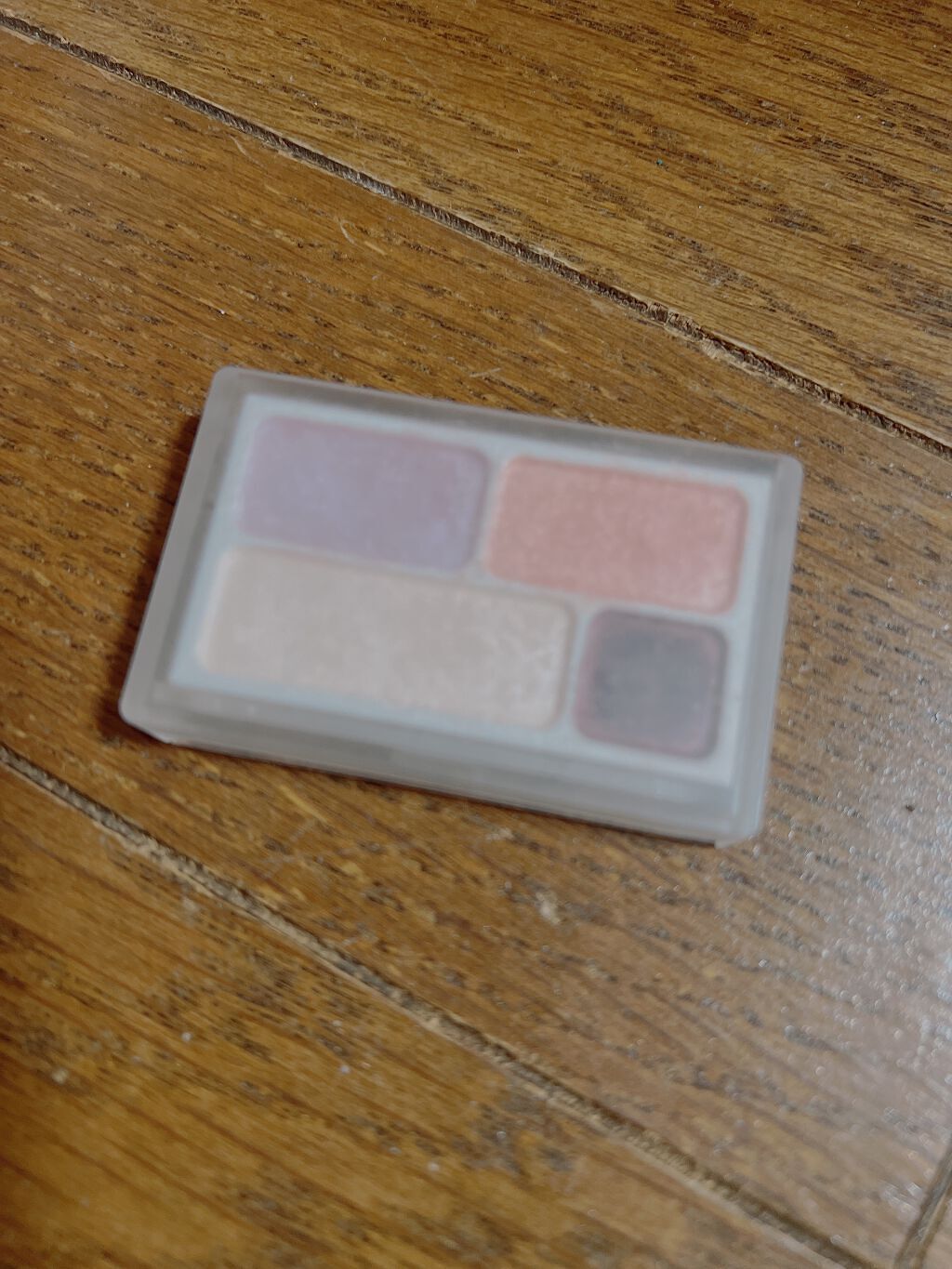 アイカラー4色タイプ/無印良品/アイシャドウパレットを使ったクチコミ（1枚目）