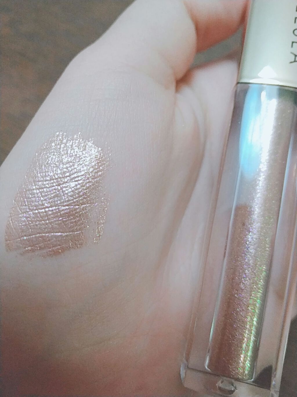 ダイヤモンドシリーズ 星空リキッドアイシャドウ/ZEESEA/リキッドアイシャドウを使ったクチコミ(2枚目)