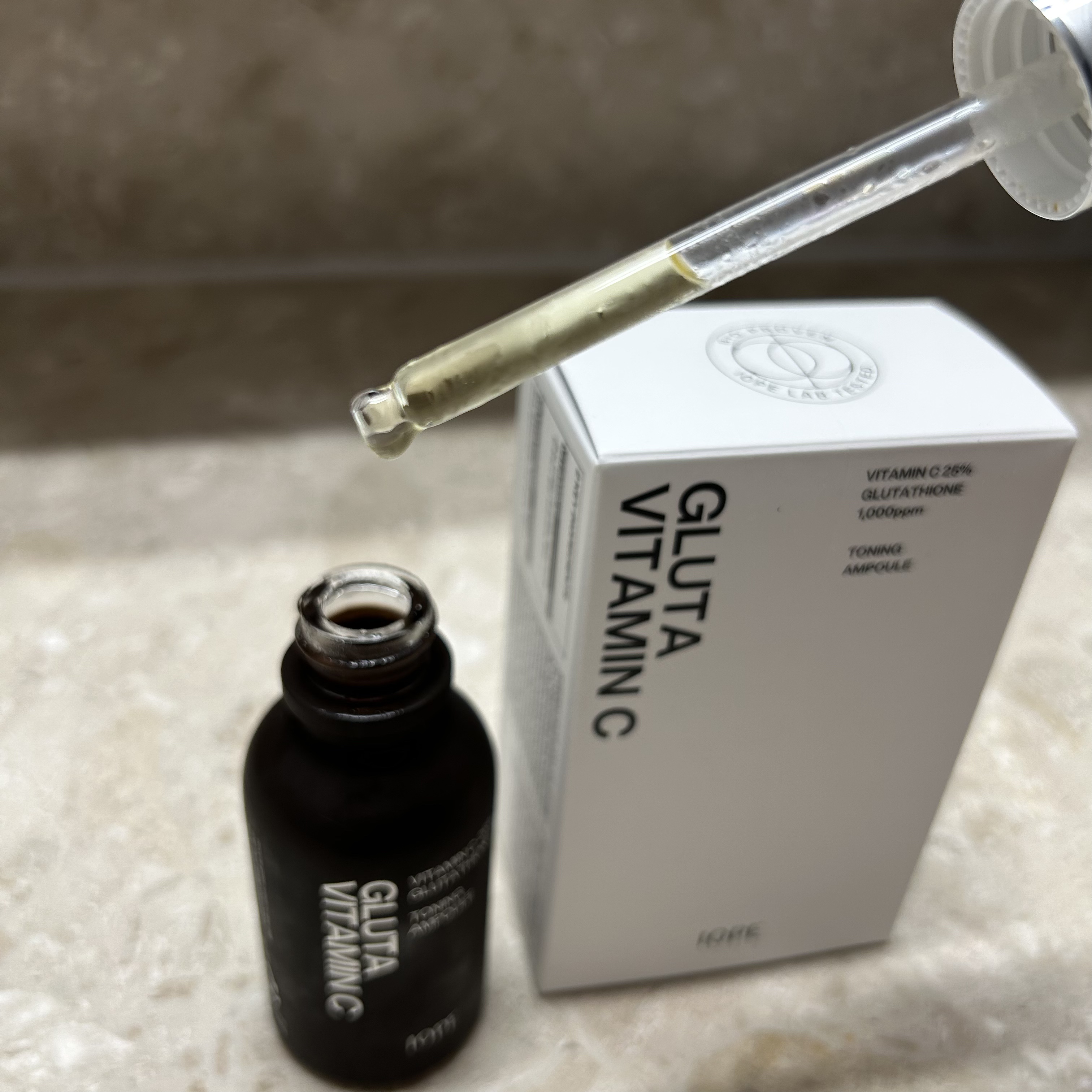 グルタ ビタミンC トーニング アンプル/IOPE/美容液を使ったクチコミ（3枚目）