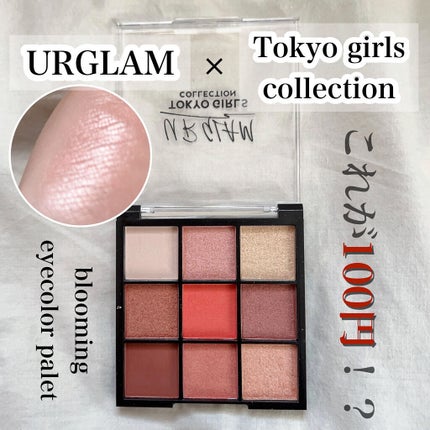 UR GLAM BLOOMING EYE COLOR PALETTE/U R GLAM/アイシャドウパレットを使ったクチコミ(1枚目)