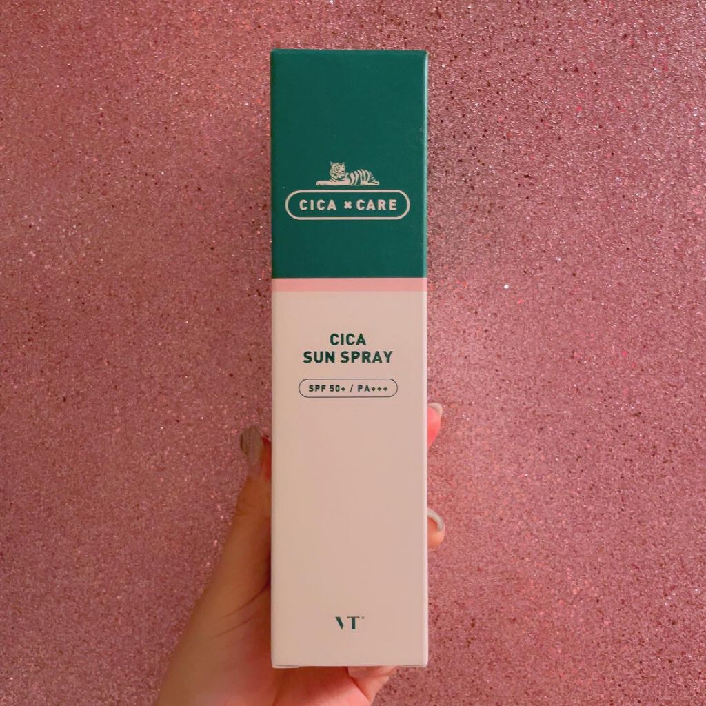 CICA SUN SPRAY/VT/日焼け止めミスト・スプレーを使ったクチコミ（3枚目）
