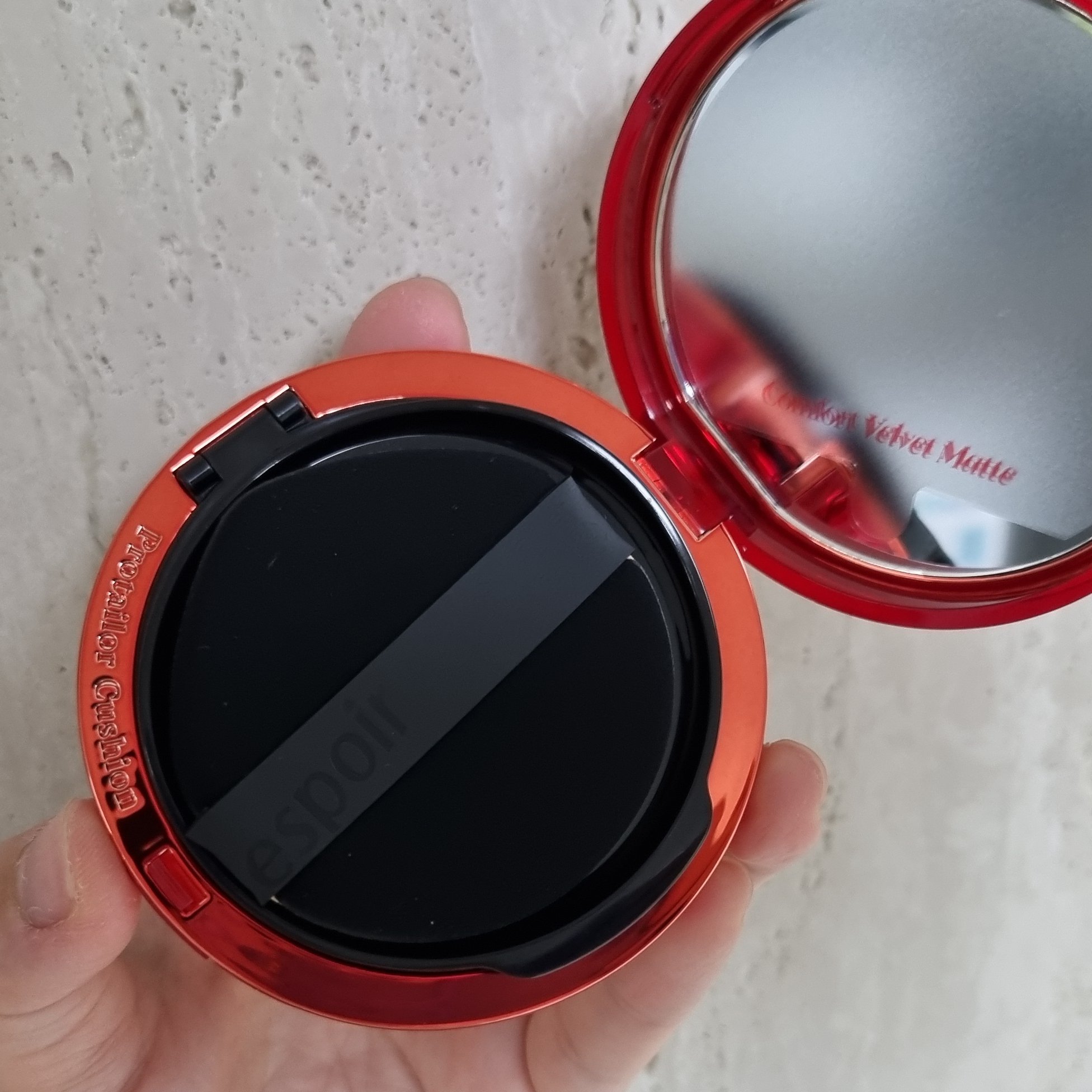 プロテーラービーベルベットカバークッション/espoir/クッションファンデーションを使ったクチコミ（2枚目）