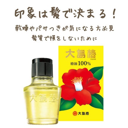 大島椿(ツバキ油)/大島椿/ヘアオイルを使ったクチコミ(1枚目)