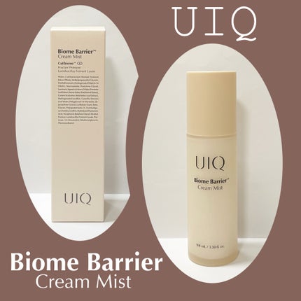 バイオームバリア クリームミスト/UIQ/ミスト状化粧水を使ったクチコミ(1枚目)