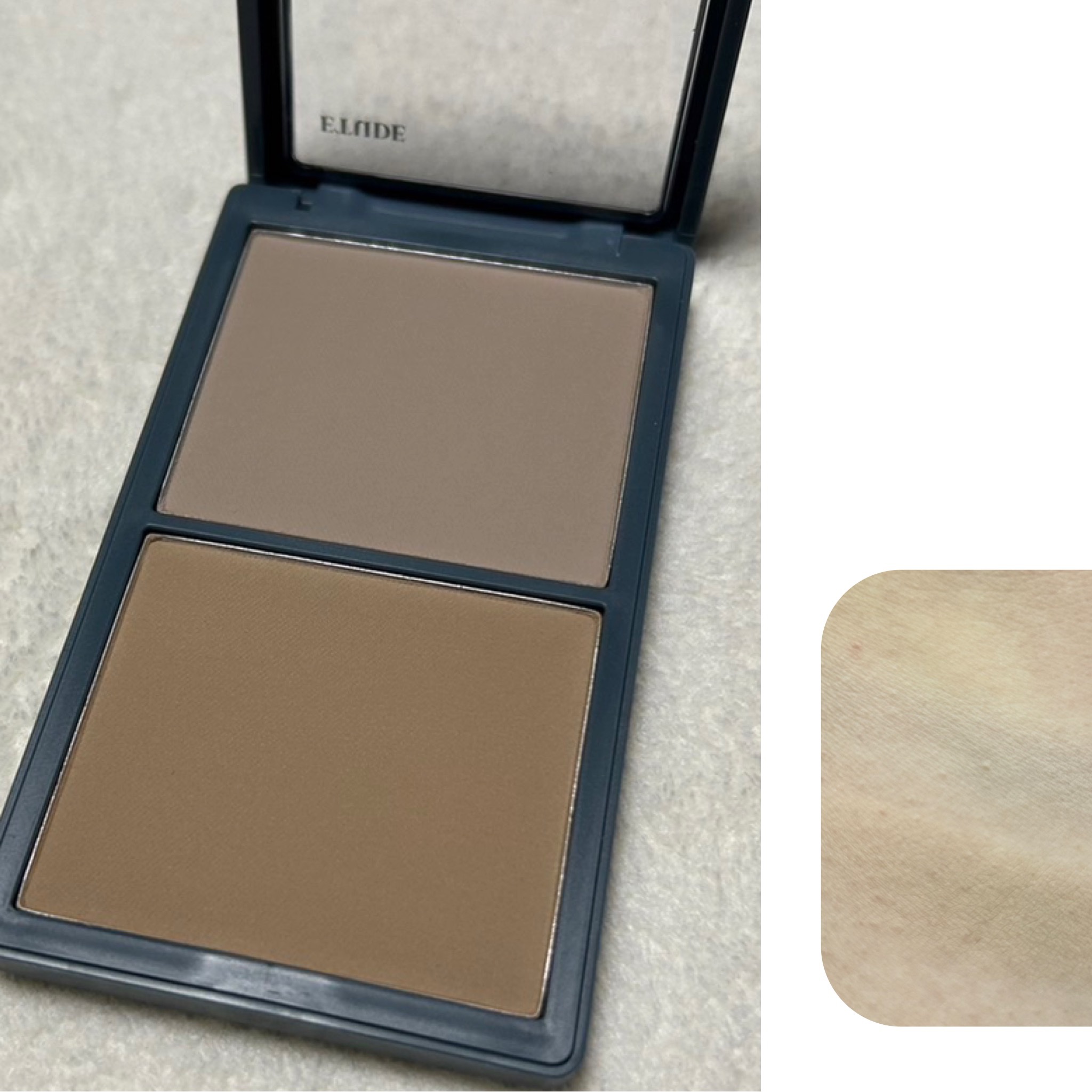 コントゥアパウダー/ETUDE/シェーディングを使ったクチコミ（3枚目）