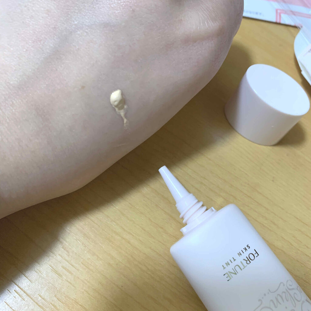 スキンティント トーンアップ プライマー/フォーチュン/化粧下地を使ったクチコミ（3枚目）