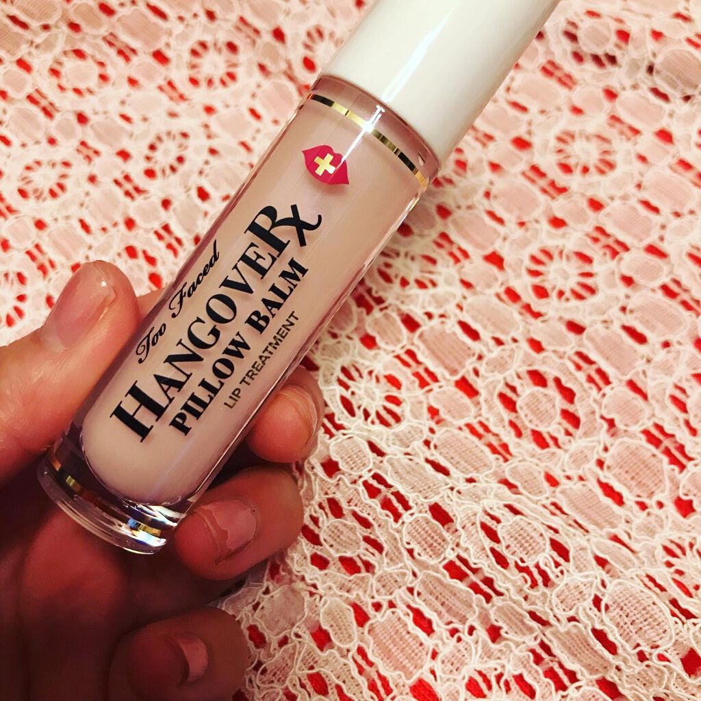 ～トゥー フェイスド ハングオーバー～ ピロー バーム リップ トリートメント/Too Faced/リップ美容液を使ったクチコミ（1枚目）