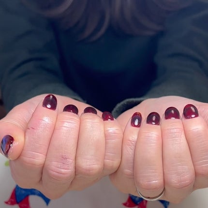 ぴよこれいと あうるす on LIPS 「オーダー内容■1本スカルプ長さだし■濃い色■シンプルが良い■で..」(4枚目)