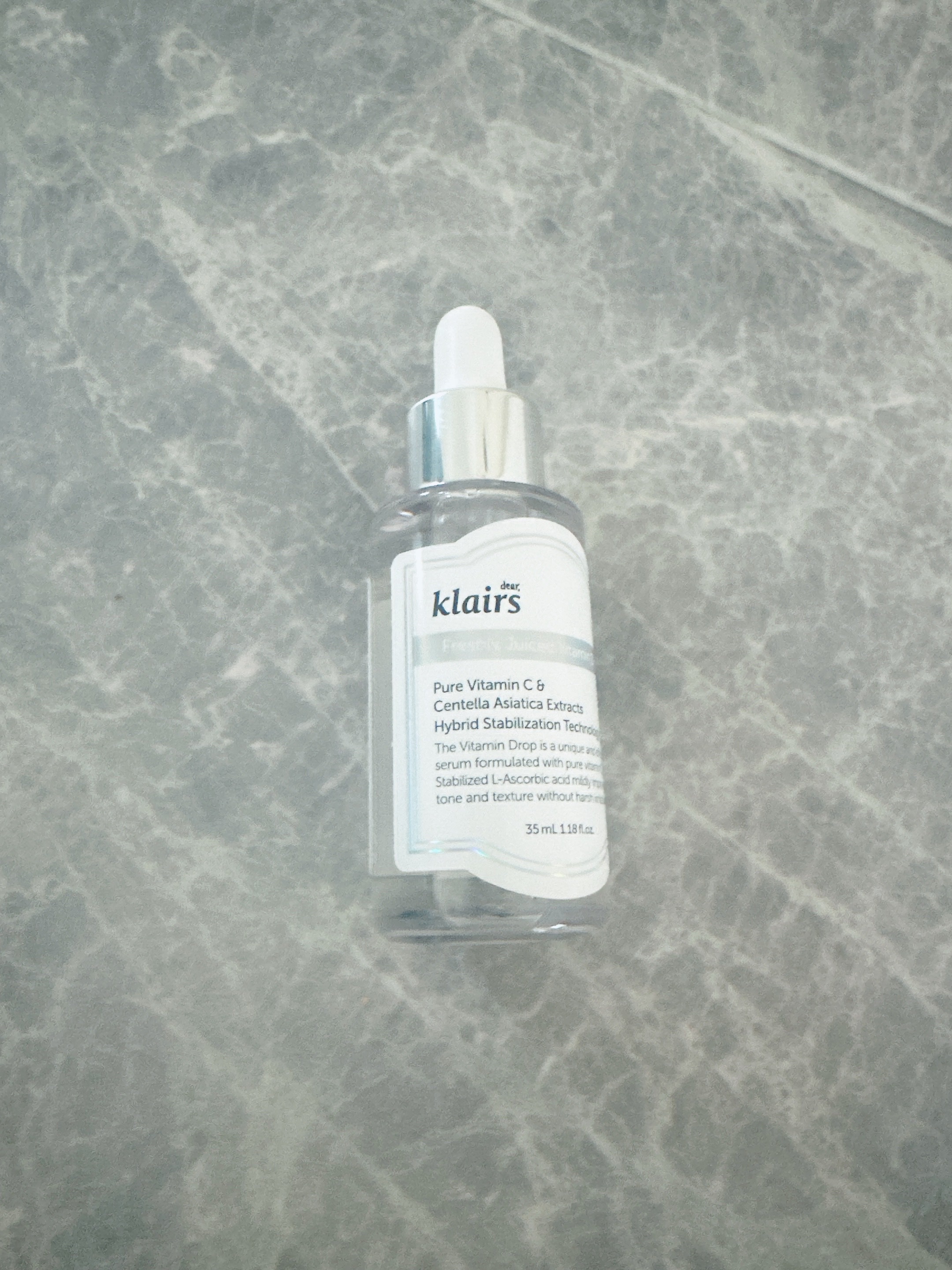 フレッシュリージュースドビタミンドロップ(35ml)/Klairs/美容液を使ったクチコミ（2枚目）