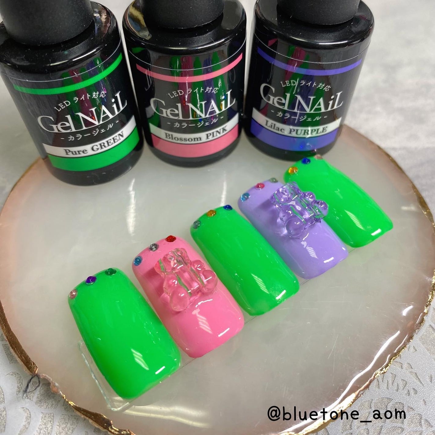 ジェルネイル(ライト対応)/セリア/ジェルネイルを使ったクチコミ(6枚目)