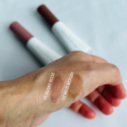 ハンオールブロウカラ/rom&nd/眉マスカラを使ったクチコミ(7枚目)