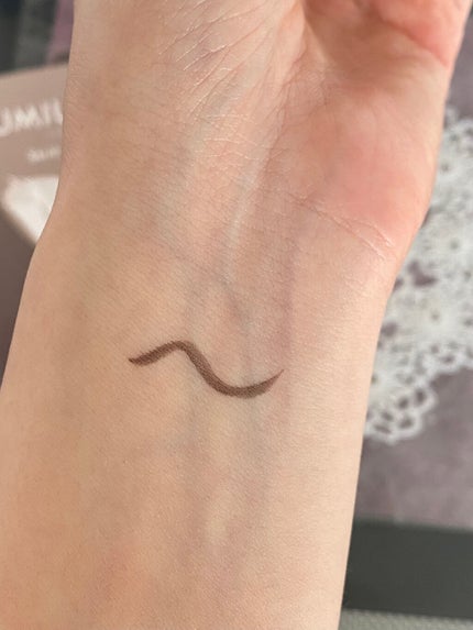 スキルレスライナー/LUMIURGLAS/リキッドアイライナーを使ったクチコミ(5枚目)