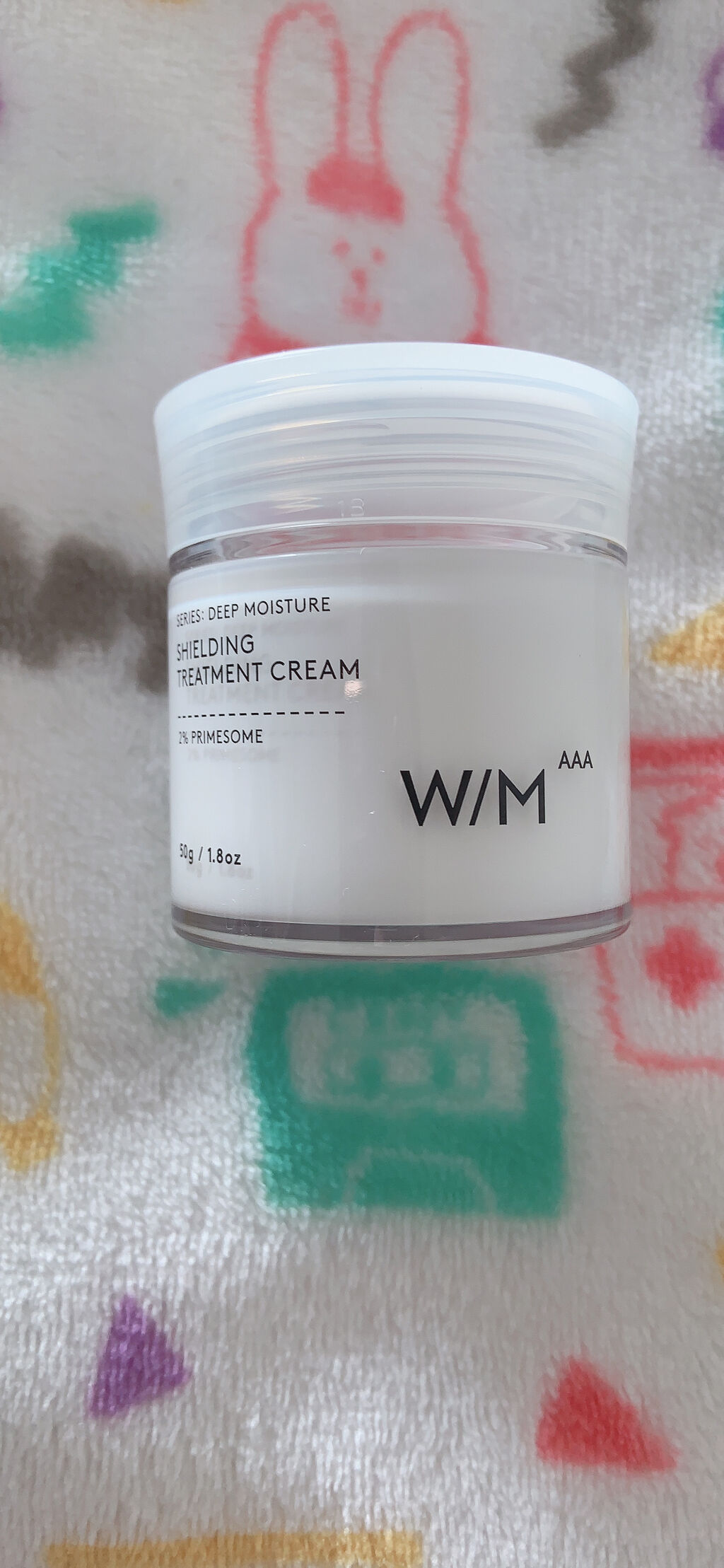 Ｗ/M AAA トリートメントクリームのクチコミ「マツキヨブランドのクリームです。
トロッとしているクリームではなく、硬めのテクスチャーです。
.....」（2枚目）