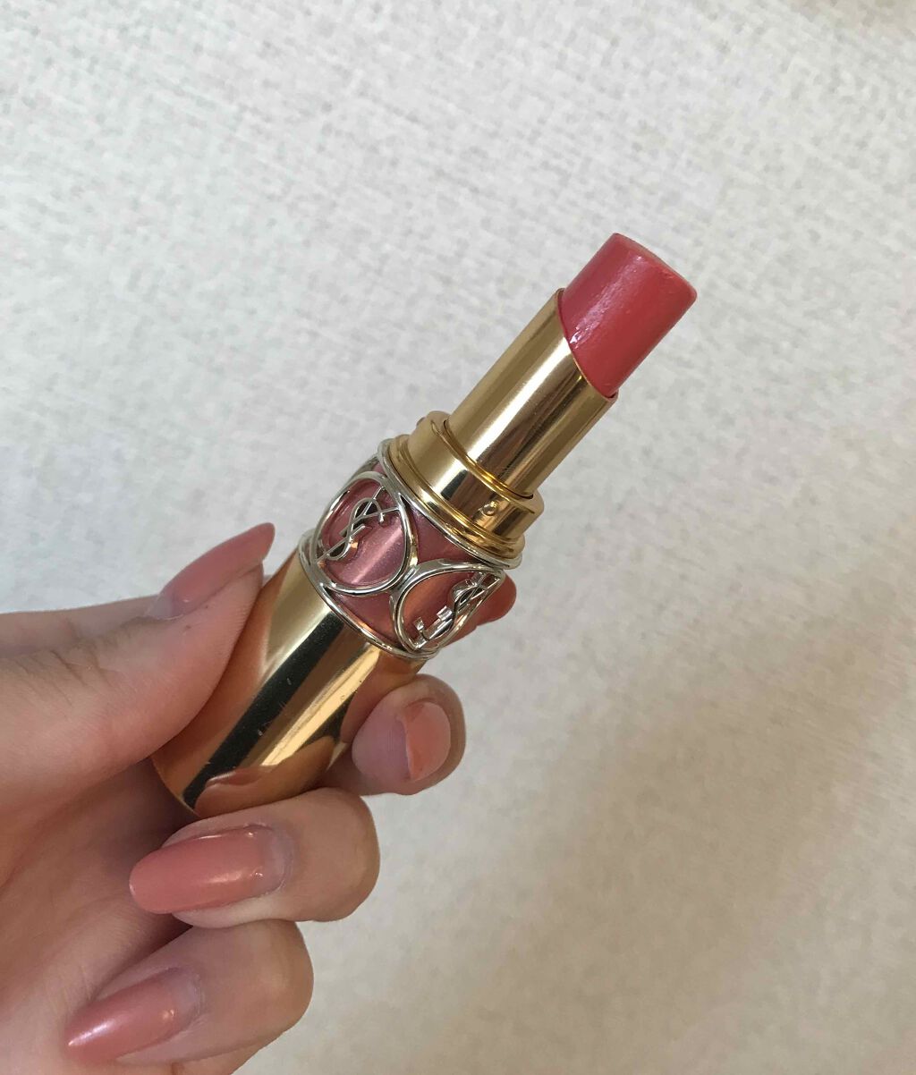 ルージュ ヴォリュプテ シャイン/YVES SAINT LAURENT BEAUTE/口紅を使ったクチコミ(2枚目)