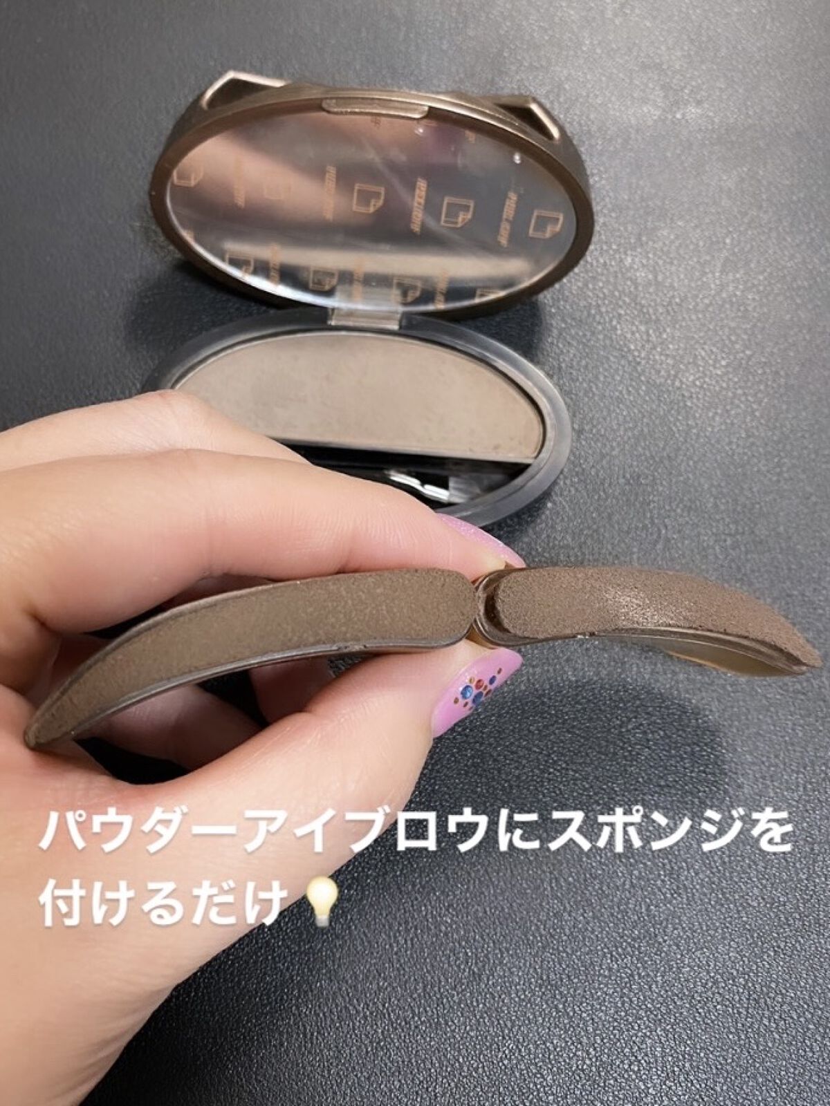 ニューアイブロウスタンプ ディープブラウンストレート/KISS NEW YORK/その他アイブロウを使ったクチコミ（3枚目）