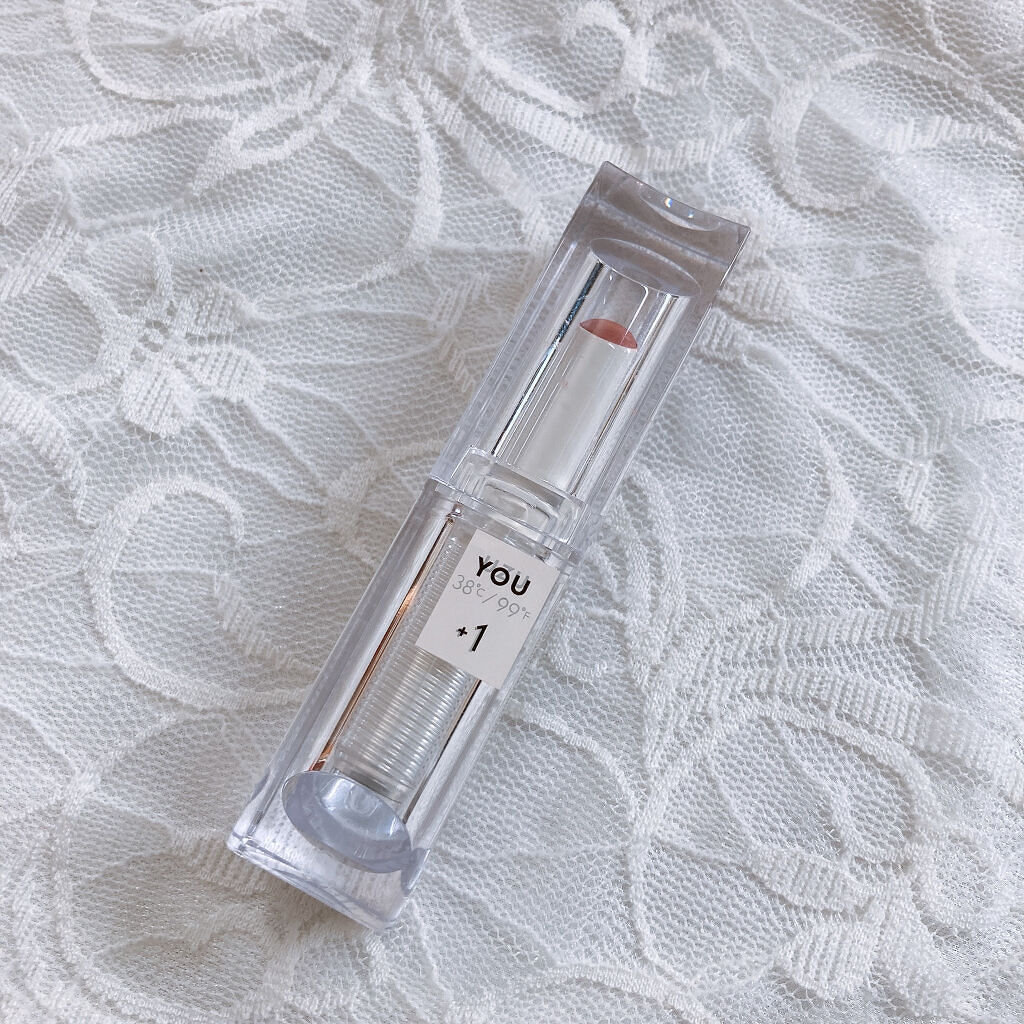 38℃/99℉ LIPSTICK  ＜YOU＞ +1　PINK-BEIGE/UZU BY FLOWFUSHI/口紅を使ったクチコミ（2枚目）