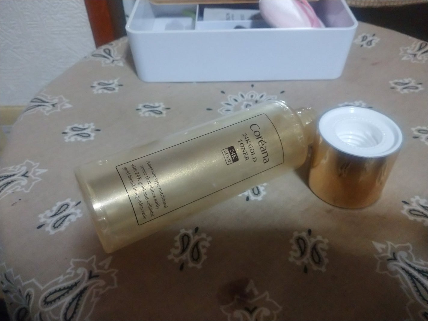 24K GOLD TONER/Coreana/化粧水を使ったクチコミ(1枚目)