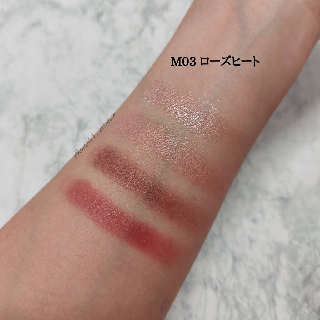 シルキースフレアイズ(マットタイプ)/キャンメイク/アイシャドウパレットを使ったクチコミ(3枚目)