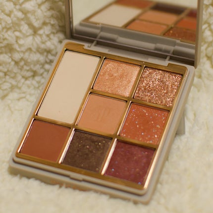 ドットオンムードアイパレット 03 バーミリオンファセット/Heart Percent/アイシャドウパレットを使ったクチコミ(2枚目)