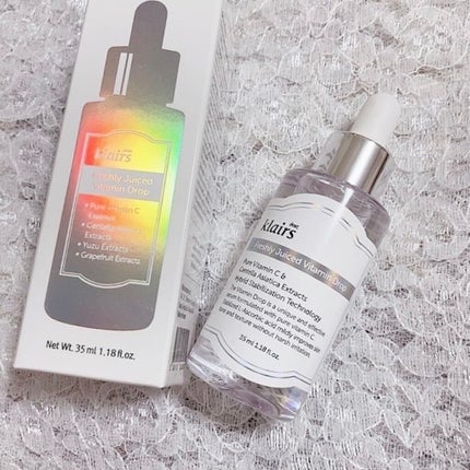 フレッシュリージュースドビタミンドロップ(35ml)/Klairs/美容液を使ったクチコミ(1枚目)