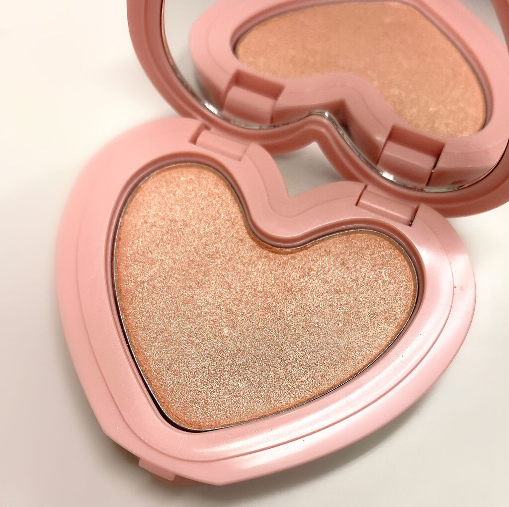 ラブビーム グロウ #01 TWINKLE BEAM/lilybyred/パウダーハイライトを使ったクチコミ（2枚目）