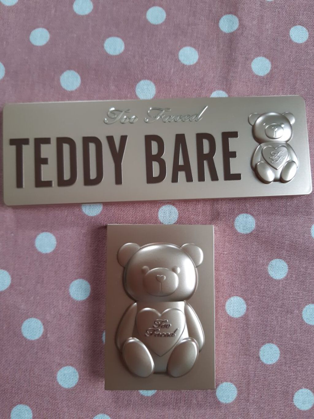 テディ ベア アイシャドウ パレット/Too Faced/アイシャドウパレットを使ったクチコミ(2枚目)
