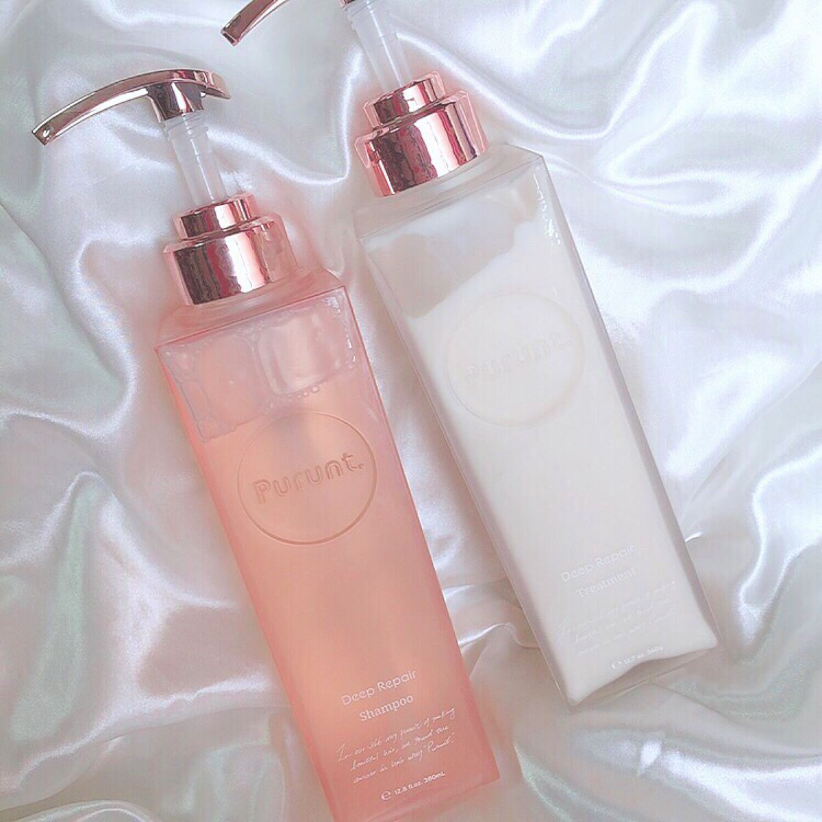 プルント ディープリペア美容液シャンプー／トリートメント/Purunt./市販シャンプーを使ったクチコミ（1枚目）