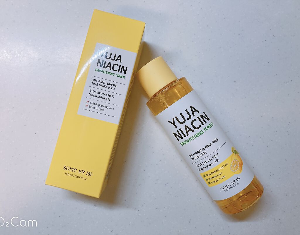 ユズナイアシン30 デイズ ミラクルブライトニング トナー/SOME BY MI/化粧水を使ったクチコミ（1枚目）